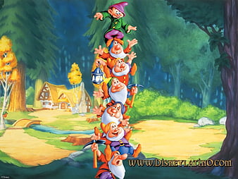 Seven Dwarfs, Snow White, Sneezy, Disney, Walt Disney, Grumpy, Happy,  Dopey, HD wallpaper | Peakpx
