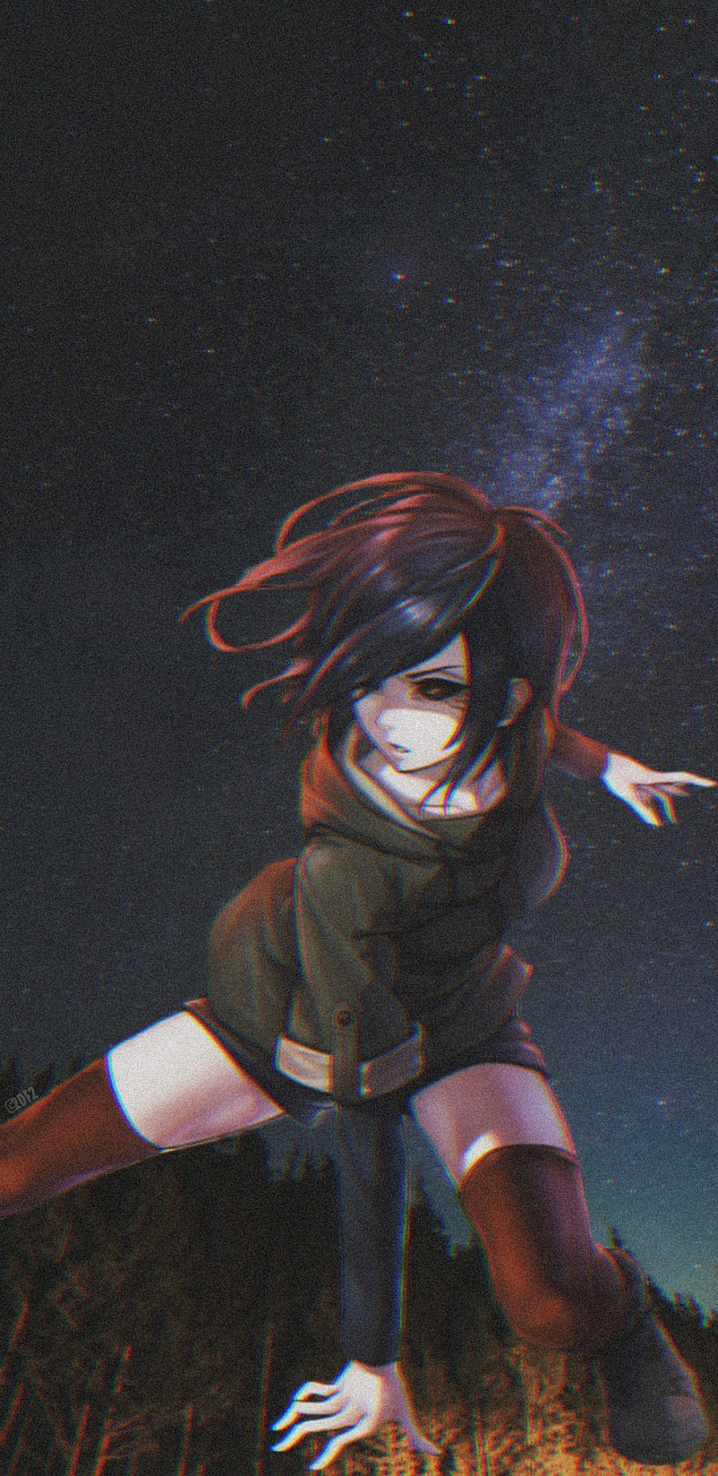 Download wallpapers Kirishima Touka, bokeh, Ken Kaneki wife, manga, Tokyo  Ghoul for desktop free. Pictures for desktop free | Touka wallpaper, Tokyo  ghoul kaneki, Kaneki