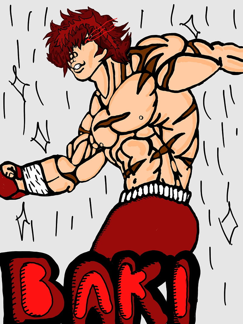 Baki The Grappler (Anime Series) Poster Matte Finish Paper Print 12 x 18  Inch (Multicolor) S-13258 : Amazon.in: Home & Kitchen