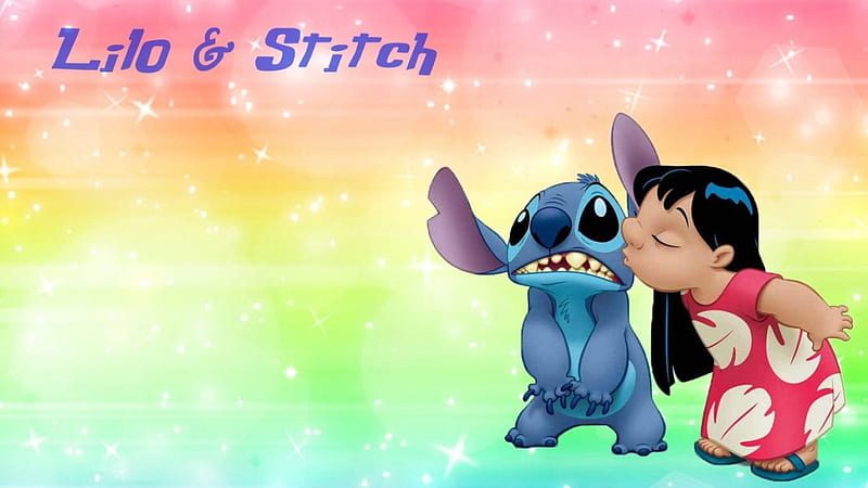 Lilo & Stitch, cute, lilo and stitch, movie, disney, HD wallpaper
