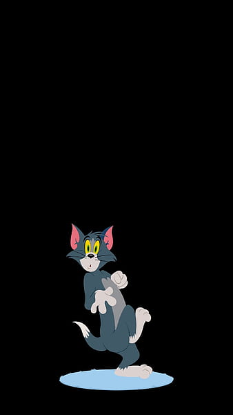 Tom & Jerry Wallpaper 4K, Cartoon, 5K, White background