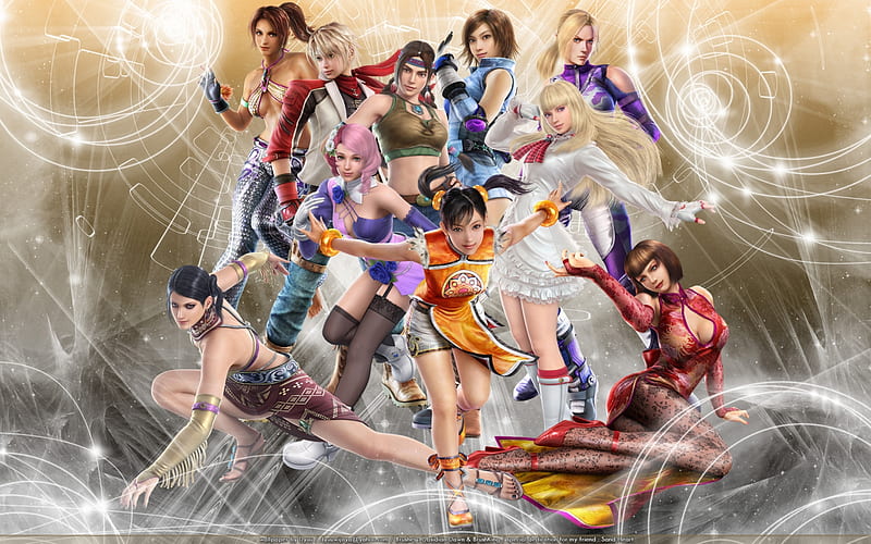 Tekken 5  Anime girl dress, Female character design, Christy