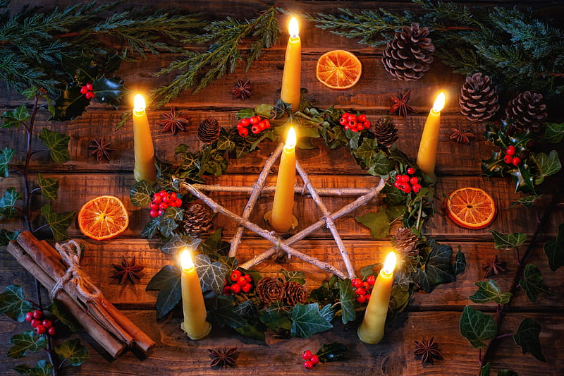 Holiday, Christmas, Candle, Christmas Ornaments, Star, HD wallpaper