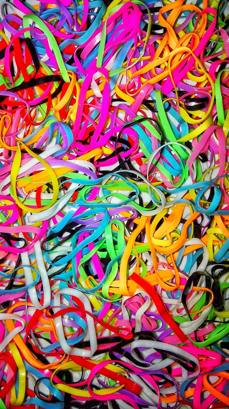Rubber bands ultra +, electric blue, magenta, reno, nexus, brands, colorfull, google, abstract, oneplus, samsung, i phone, oppo, grace, multi colour, saphire, gracefull, pixel, ultra, HD phone wallpaper