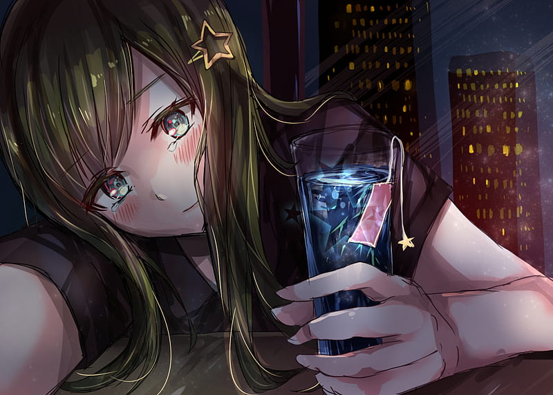 22+] Cute Anime Girl Drinking Boba Wallpapers - WallpaperSafari