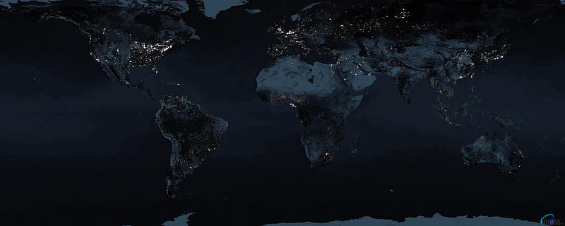 Night Earth Map 2560 x 1024 Dual Monitor [] for your , Mobile & Tablet. Explore Earth at Night . Nyc At Night, World Map Dual Monitor, HD wallpaper