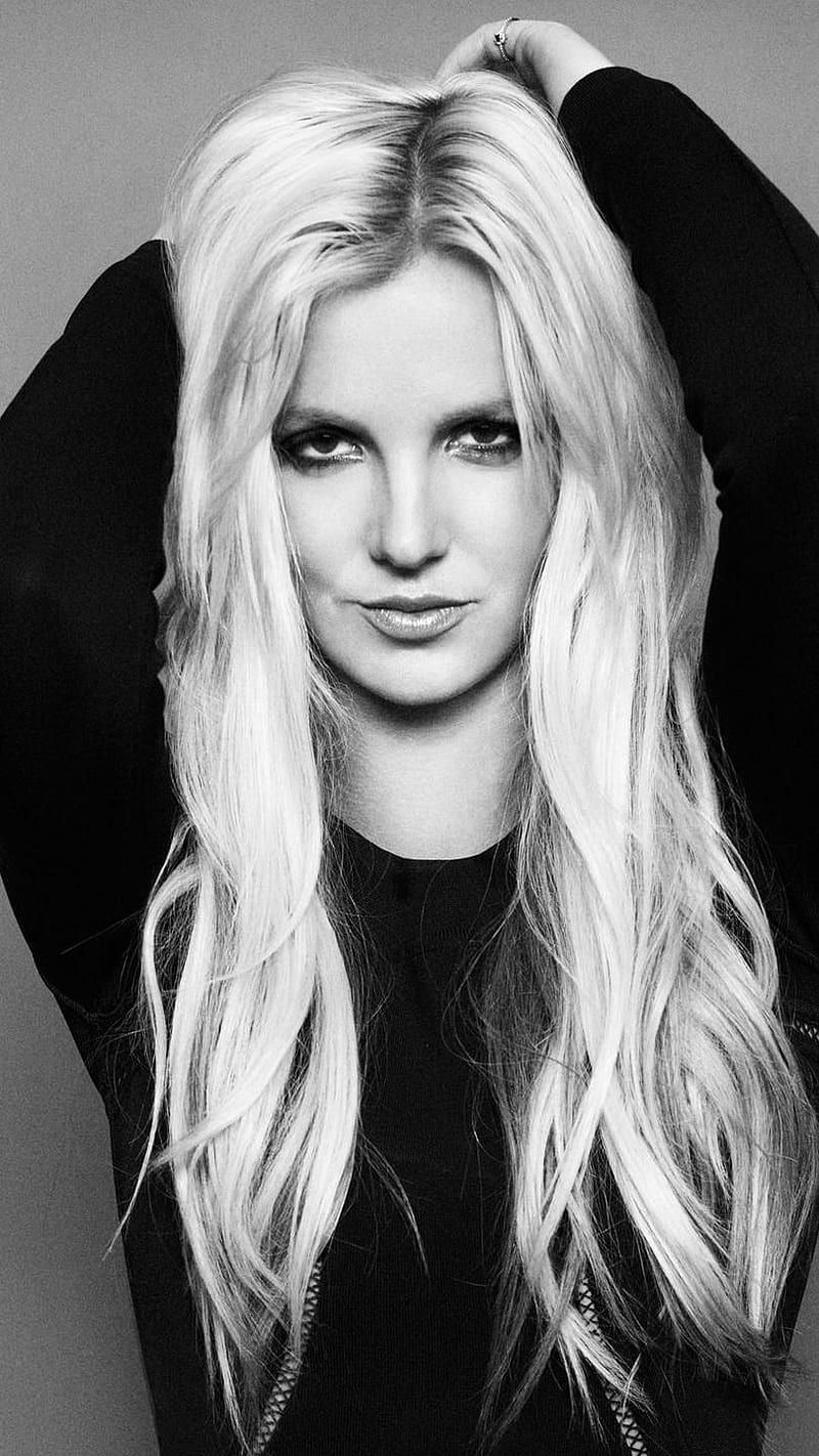 Britney Spears in Black, britney spears, hairs, bonito, celebrity, singer,  HD phone wallpaper | Peakpx