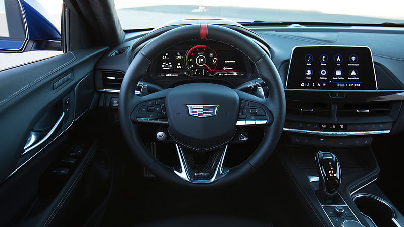 2022 Cadillac CT4-V Blackwing Interior, HD wallpaper