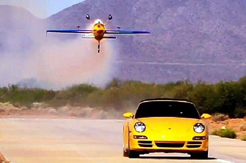 Redbull Plane Porsche Redbull Plane Yellow Porsche Race Hd Wallpaper Peakpx