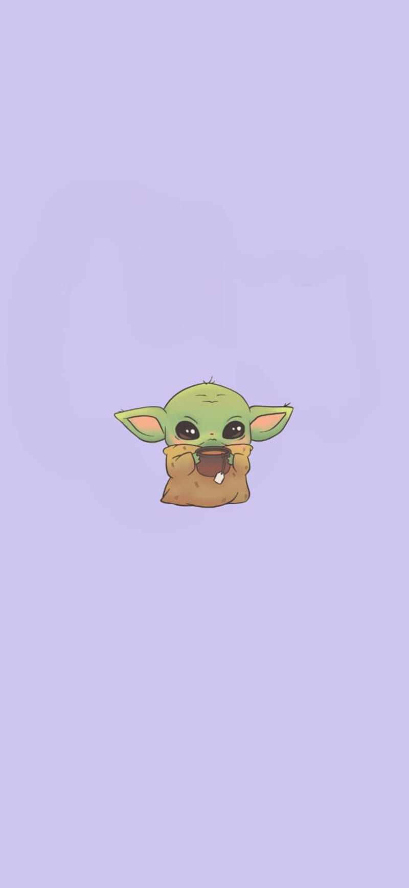 Baby Yoda Purple Hd Mobile Wallpaper Peakpx