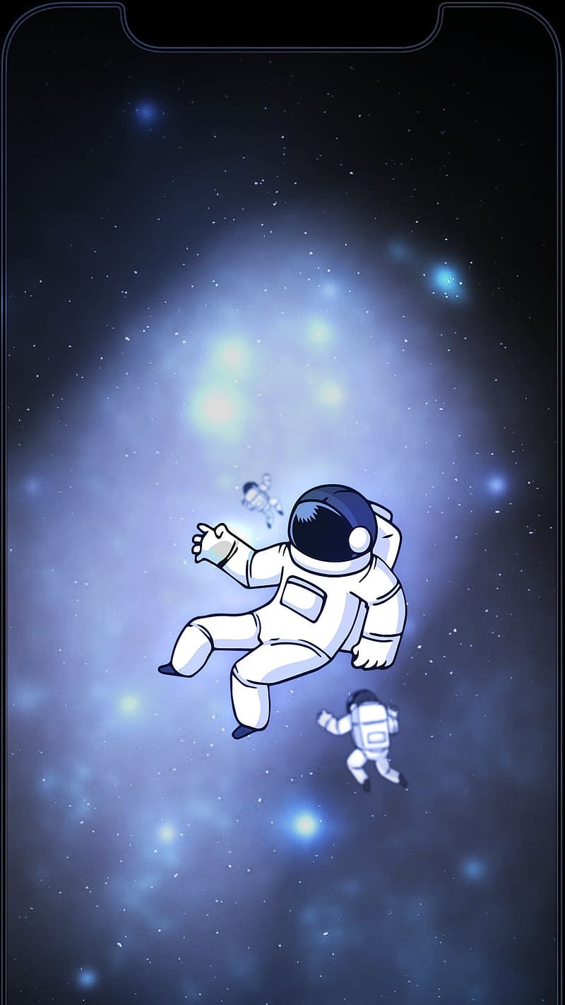 Iphone Notch, Astronaut, notch, HD phone wallpaper
