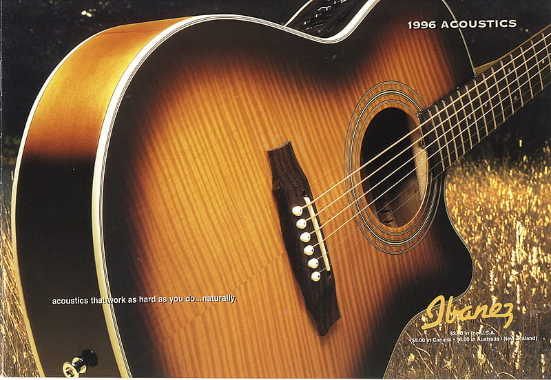 Ibanez CATALOGS. SUPPORT, Ibanez Acoustic Guitar, HD wallpaper