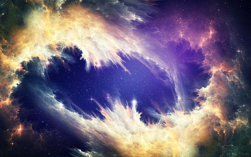 The Dancing Nebula Mod, the, mod, nebula, dancing, HD wallpaper