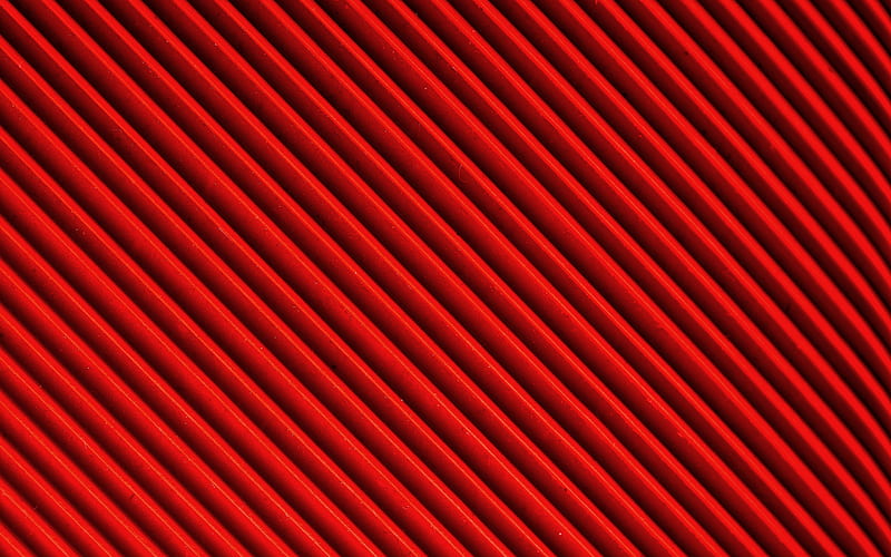 red 3d texture with lines, creative red texture, red lines background, grunge background, creative backgrounds, HD wallpaper