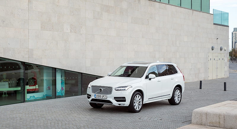 2016 Volvo XC90 (UK-Spec) Inscription (Ice White) - Front , car, HD wallpaper