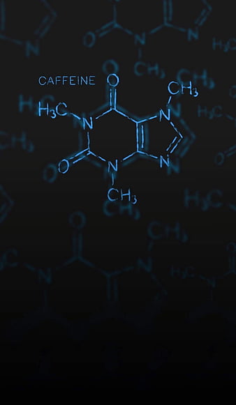 Chemistry, black, blue, blur, caffeine, deep, HD phone wallpaper | Peakpx