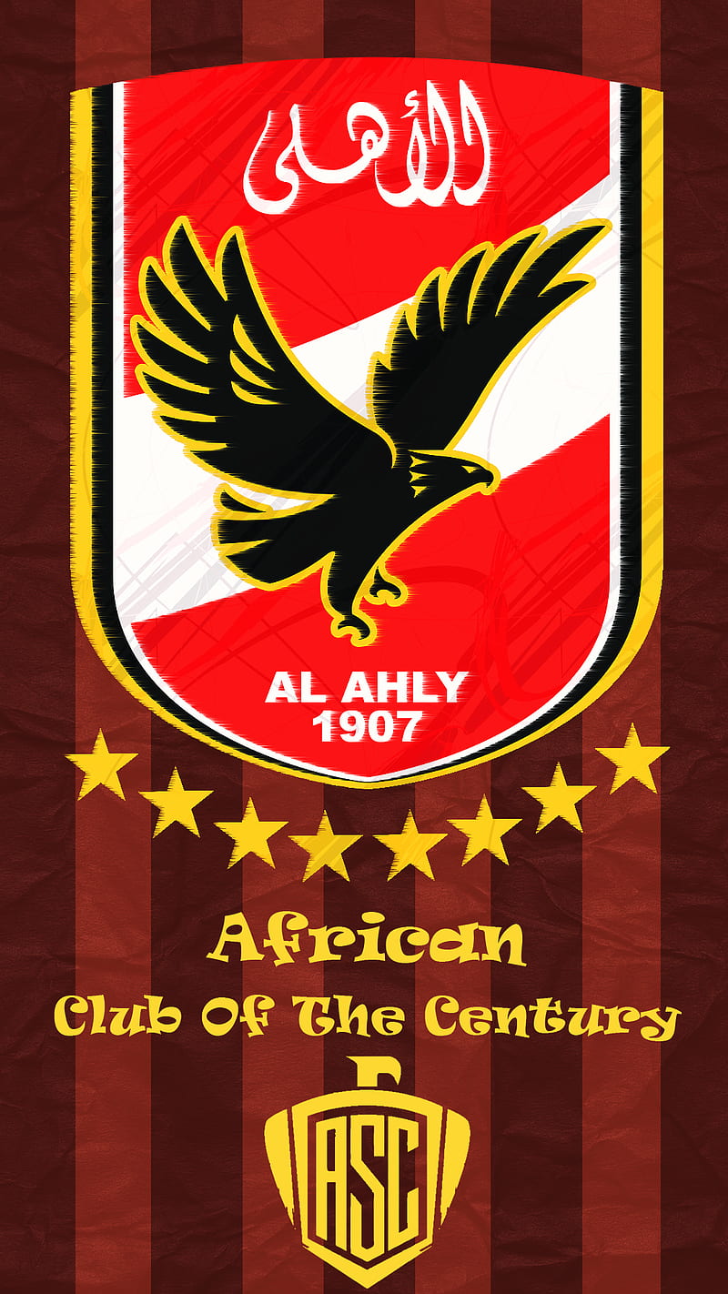 Al Ahly, african, club of the century, HD phone wallpaper ️ Crie a sua ...