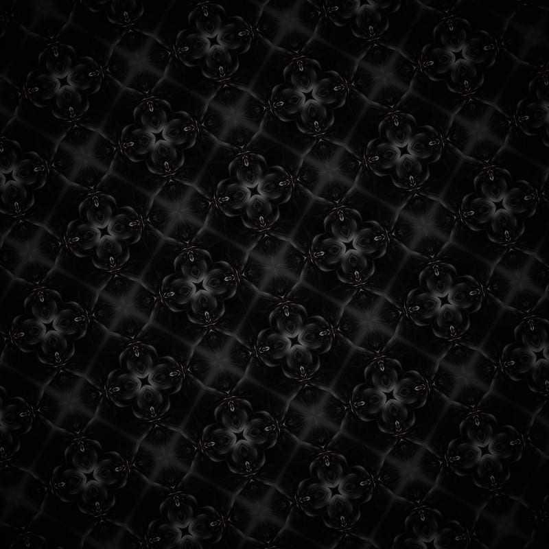 Steampunk, abstract, black, circles, kaleidoscope, lace, lightning, storm, white, HD phone wallpaper