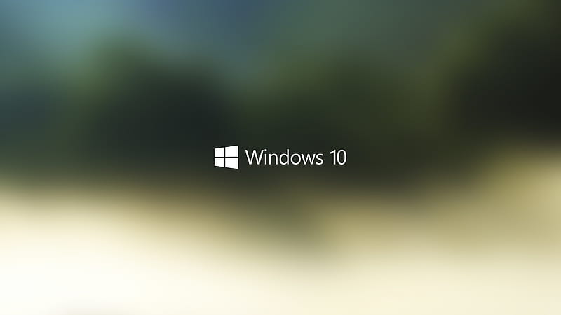 Windows 10 Blur, windows, computer, windows-10, original, HD wallpaper