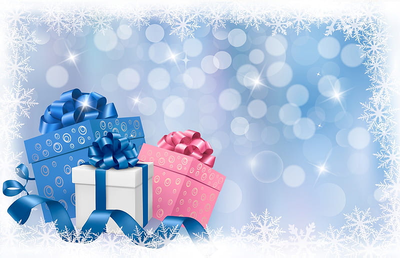 Christmas Gifts, pretty, holidays, box, bonito, magic, bow, xmas, graphy, bokeh, magic christmas, decorations, beauty, happy holidays, lovely, holiday, christmas, ribbon, decoration, christmas decoration, new year, happy new year, gift, merry christmas, gifts, HD wallpaper