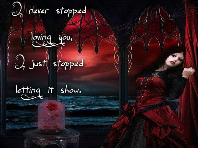 Longing, misc, gothic, quote, HD wallpaper
