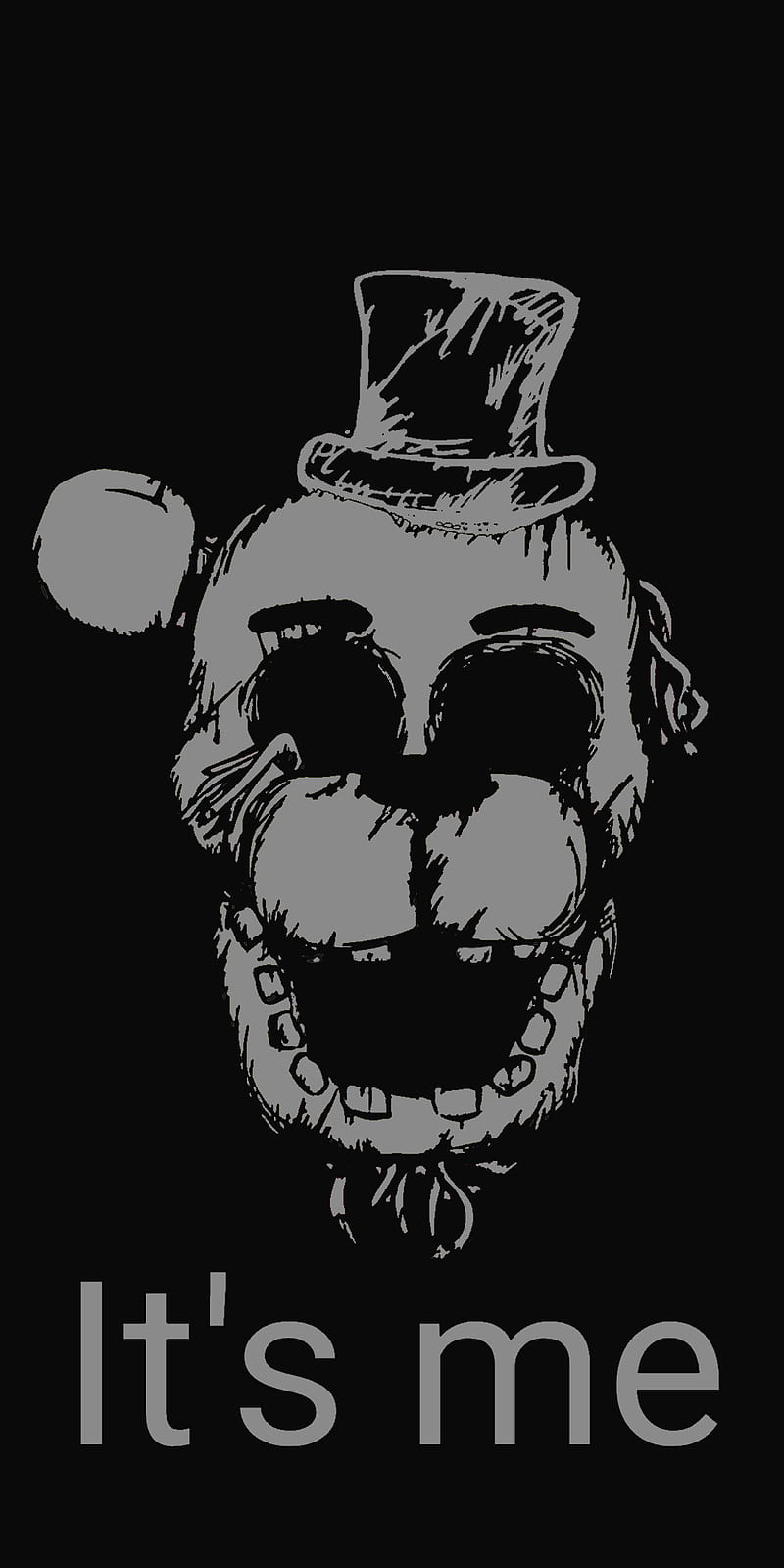 freddy poster, fnaf, golden freddy, HD phone wallpaper