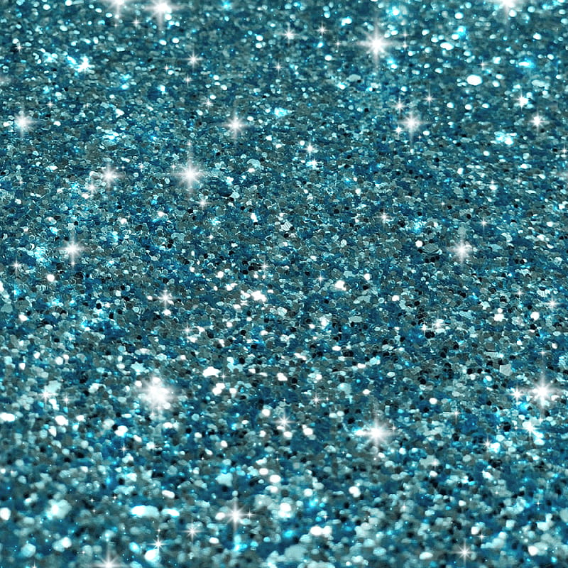 Teal Glitter Fabric Wallpaper and Home Decor  Spoonflower