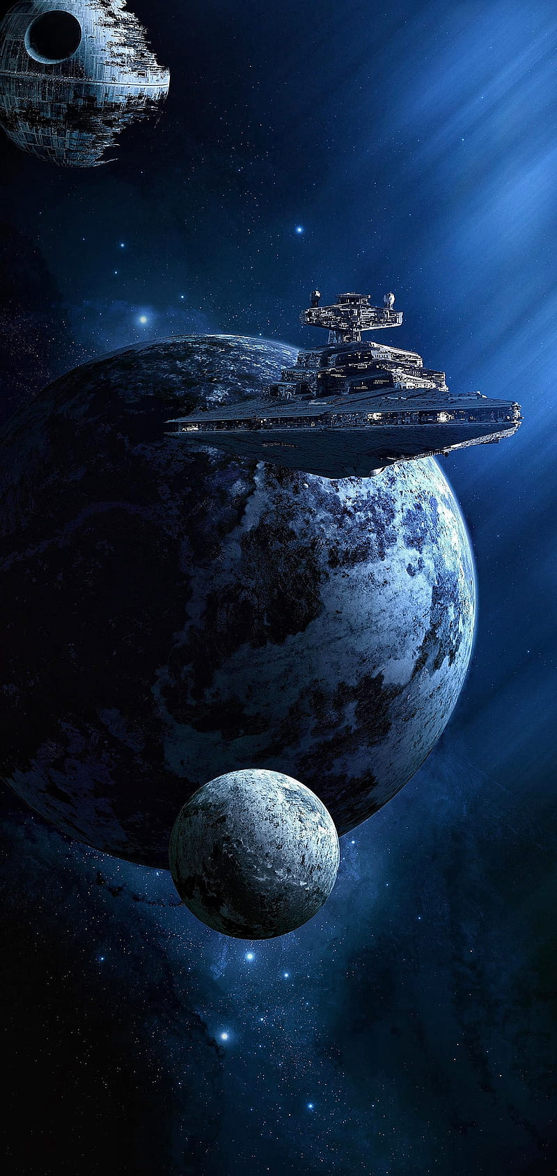 Space war, galaxy, HD phone wallpaper