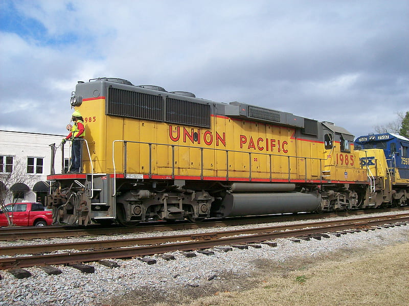 Union Pacific Aberdeen NC, Train, Aberdeen NC, Freight, Union Pacfic, HD wallpaper