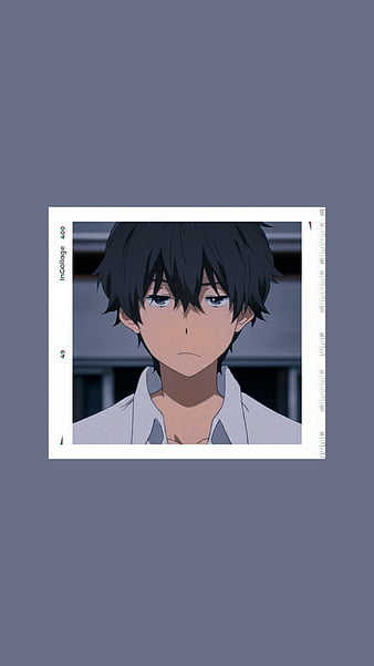 Download Cool Anime Boy PFP Hōtarō Oreki Wallpaper