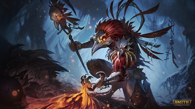 Video Game, Smite, Ah Puch (Smite), HD wallpaper