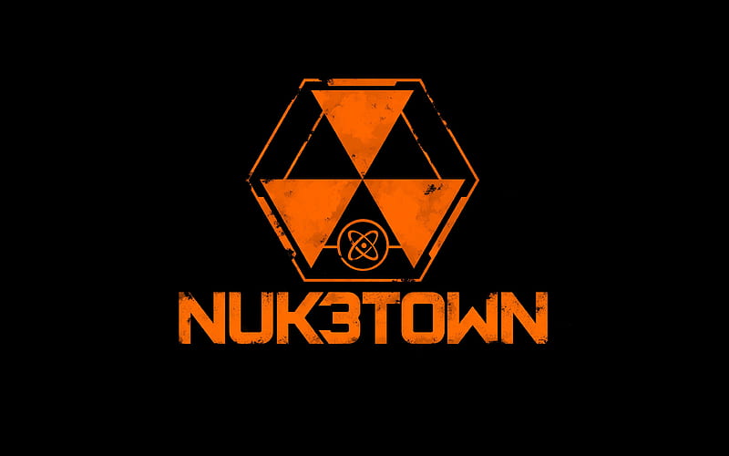 Nuketown logo, Call of Duty, CoD, HD wallpaper