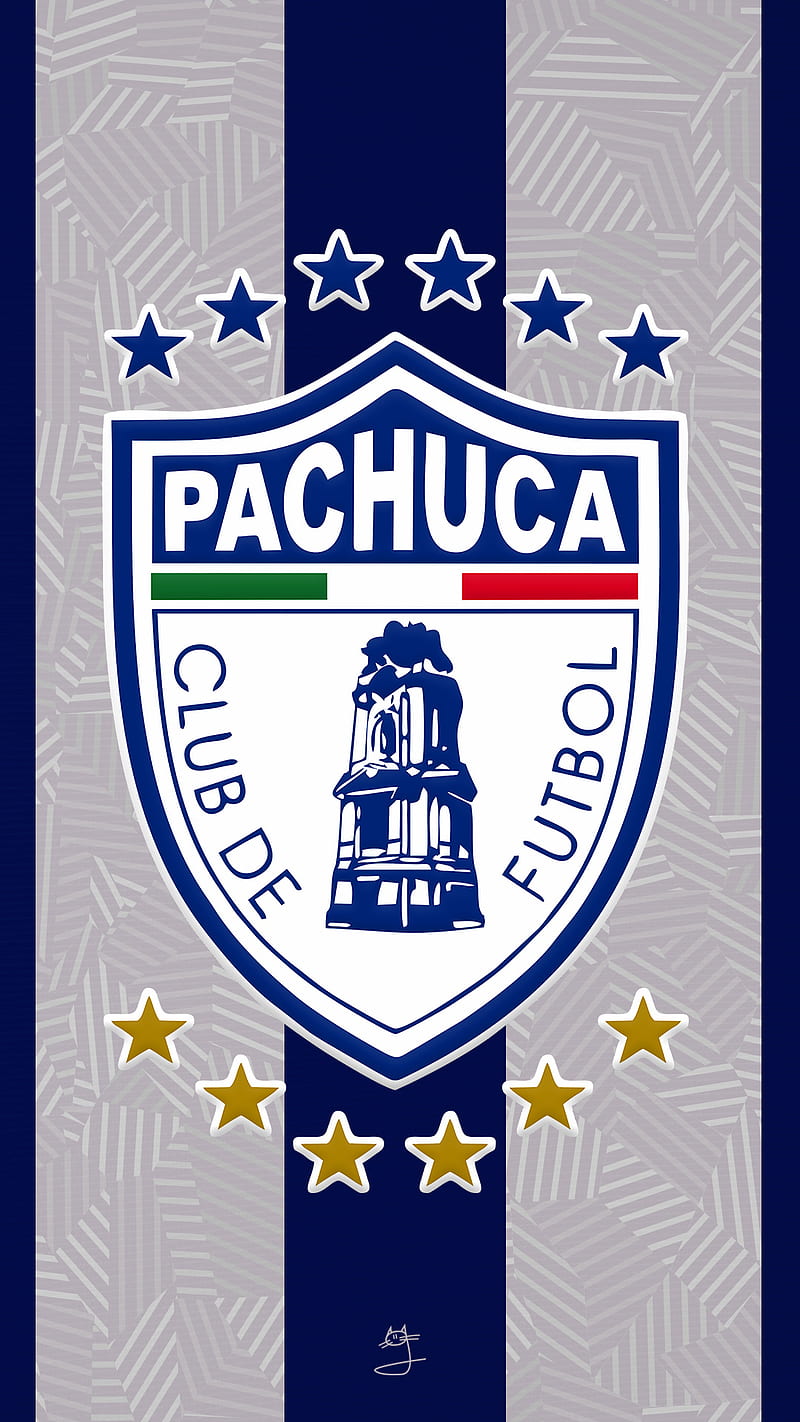 Pachuca escudo 2020, 2021, diseno, background, nes, playera, tuzos, HD phone wallpaper