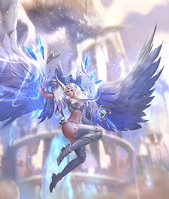 Sorceress, angel, legends, world, HD phone wallpaper | Peakpx