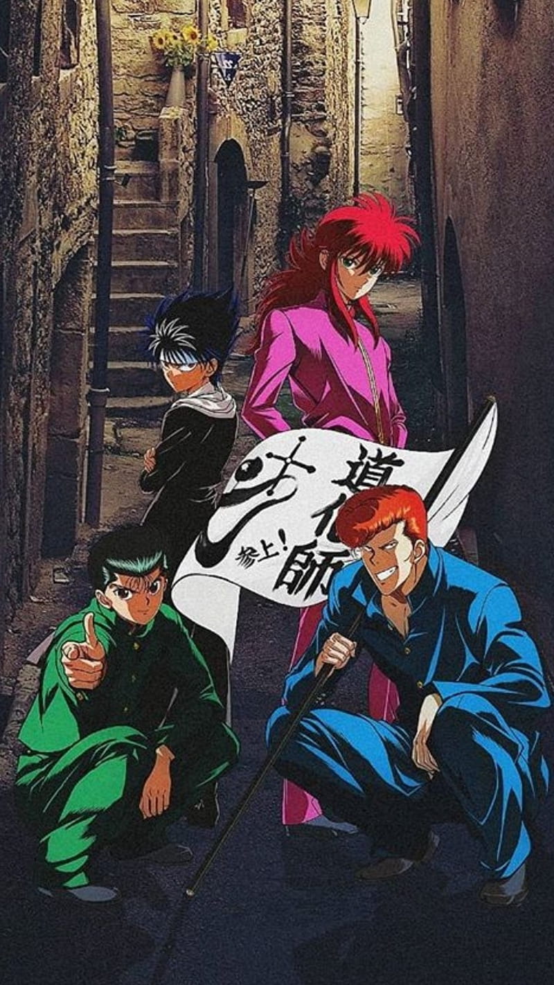 Download YuYu Hakusho Red Aesthetic Wallpaper  Wallpaperscom