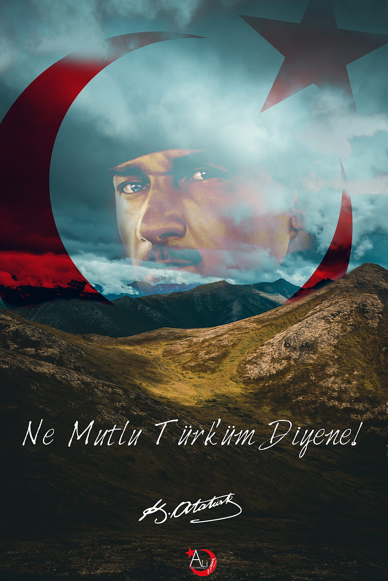 Turk, anadolu, ataturk, flag, millet, turkey, vatan, HD phone wallpaper