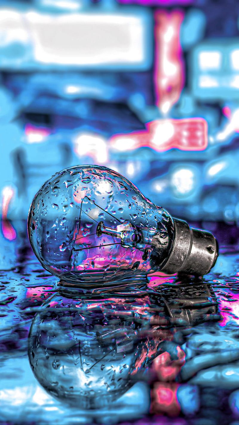 Bulb, dream, jd, neon, whatsapp, HD phone wallpaper | Peakpx