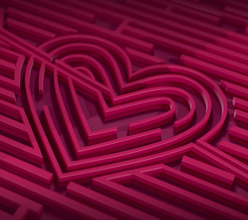 Love Mazing, abstract, heart, HD wallpaper | Peakpx