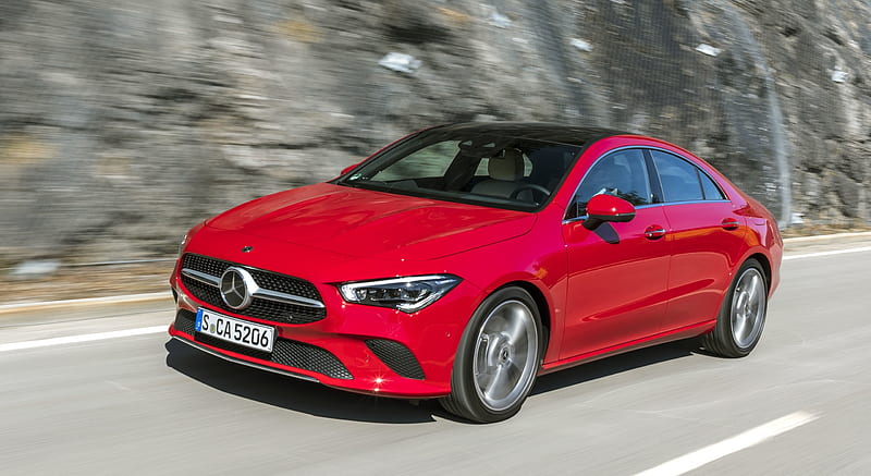 2020 Mercedes-Benz CLA 200 Coupe (Color: Jupiter Red) - Front Three ...