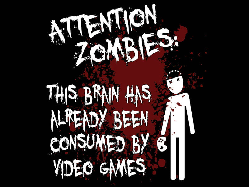 keep playing, drain, videogame, video game, stick people, zombie, blood, HD wallpaper