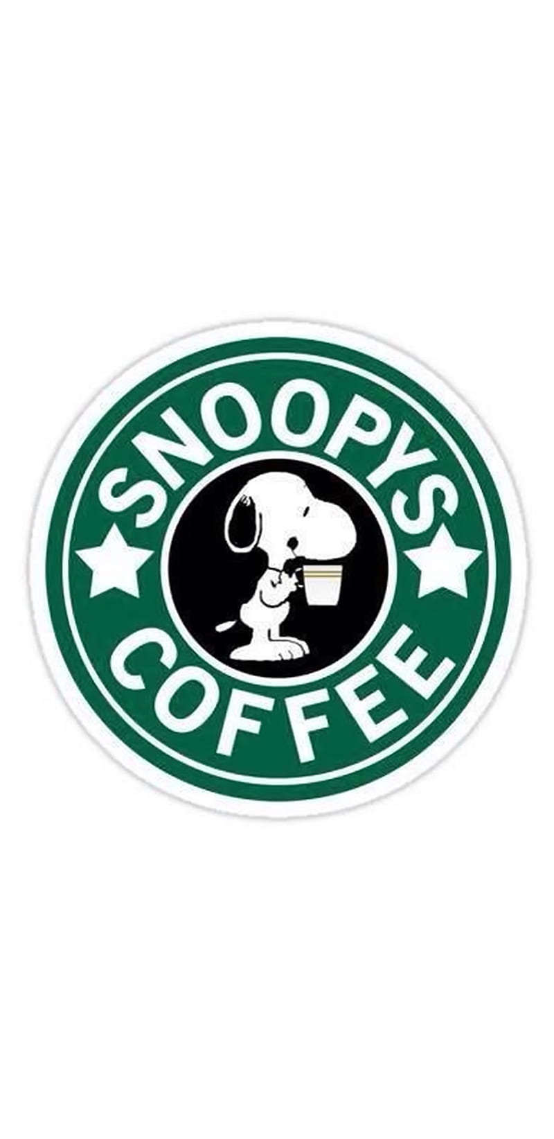 Snoopys Coffee, note 8, snoopy, charlie brown, dog, HD phone wallpaper