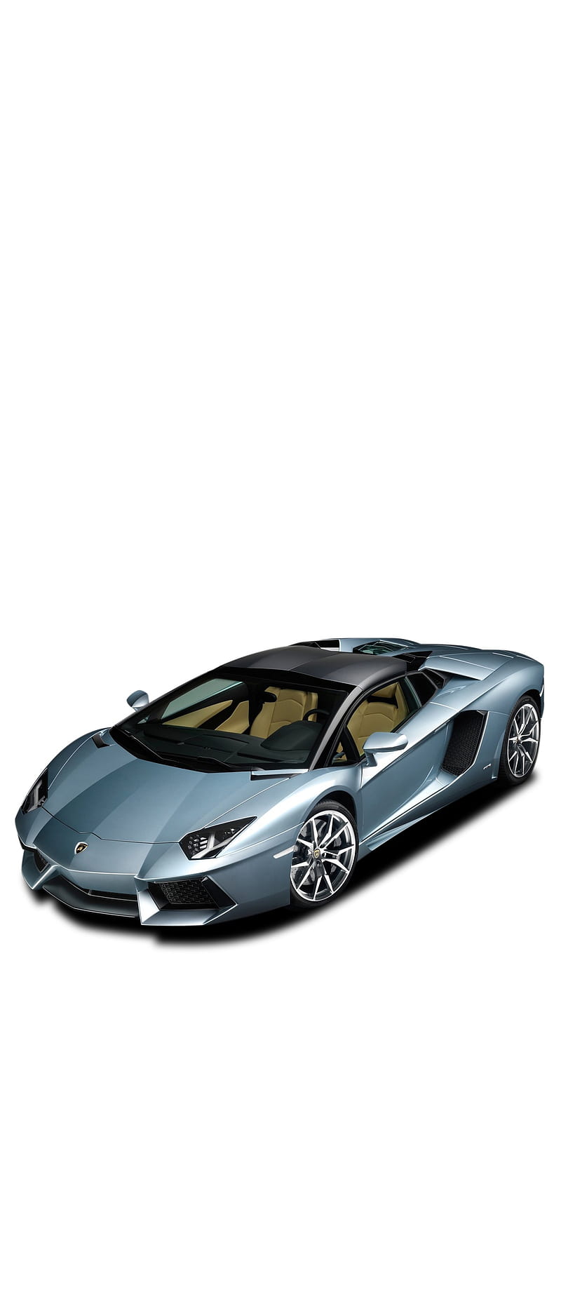 Lamborgini Aventador, blue, convertible, fast, hypercar, lamborghini, performance, roadster, supercar, HD phone wallpaper