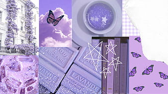 Light purple aesthetic laptop . Light purple, Purple aesthetic background,  Cute laptop, HD wallpaper