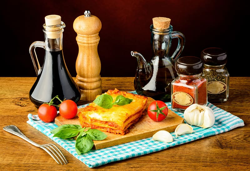Food, Still Life, Meal, Oil, Lasagna, HD wallpaper