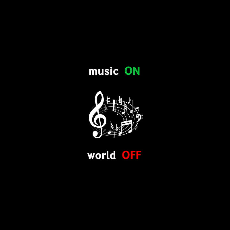 Music, black, clef, green, notes, red, sing, song, world, HD phone wallpaper