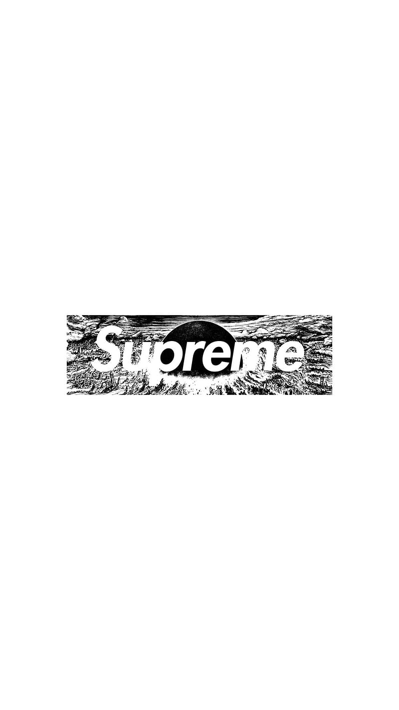 SUPREME, white, oso panda, parisred, HD phone wallpaper