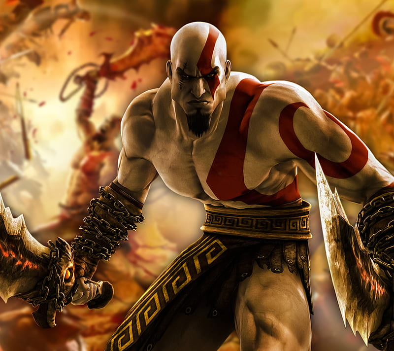 Kratos GOW, god of war, santa monica, sony, HD wallpaper