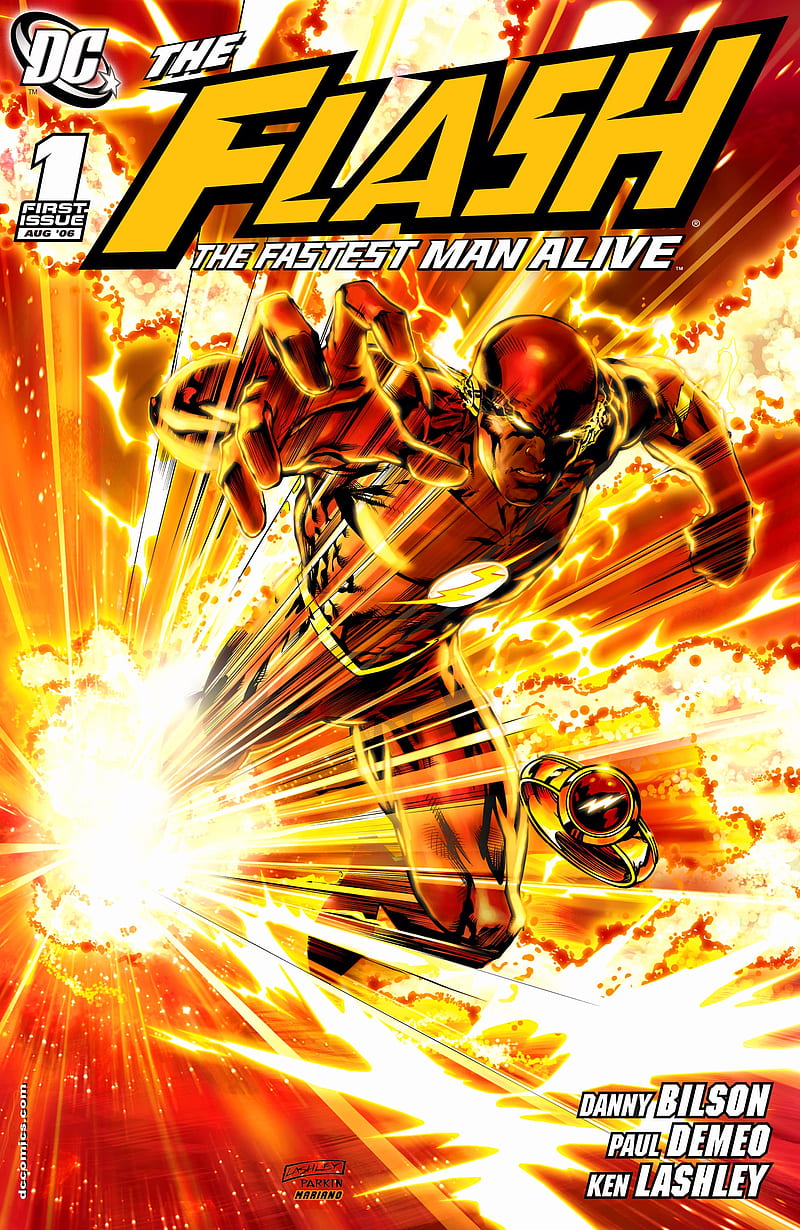 The Flash , poster, the flash comic book, HD phone wallpaper