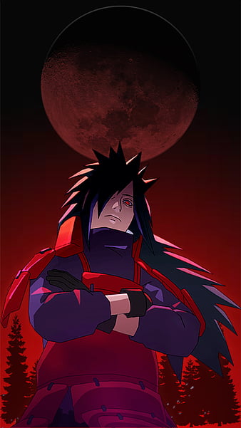 How to draw Madara Uchiha from Naruto anime - Sketchok easy drawing guides