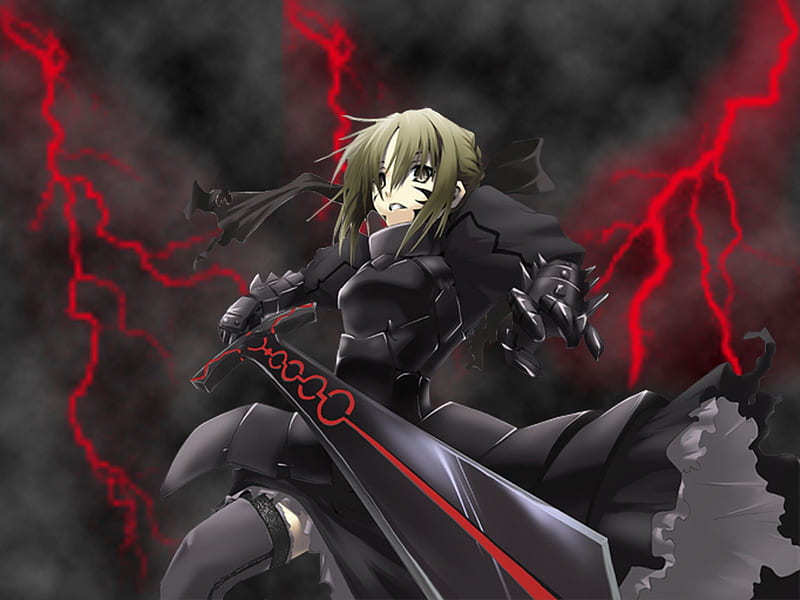 Dark Saber Holy Grail War Fate Stay Night Battle Excalibur Anime Hd Wallpaper Peakpx